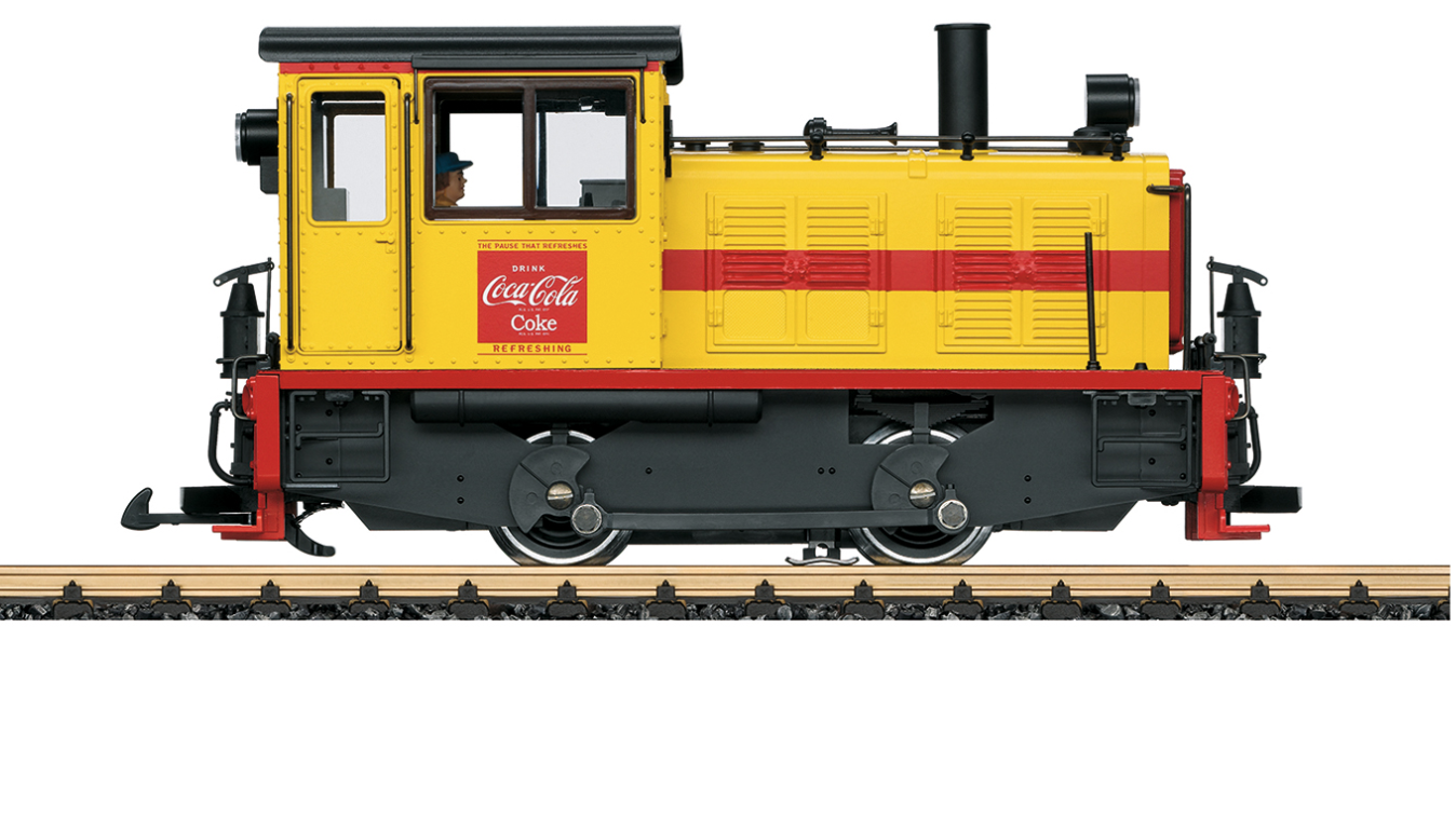 LGB Coca-Cola® Diesel Locomotive G Scale - L27631