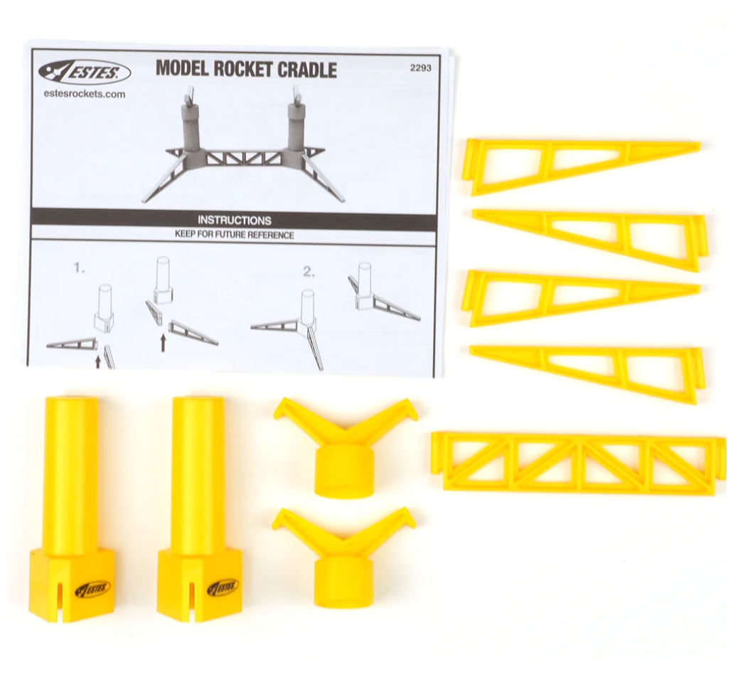 Model Rocket Display Cradle - 002293