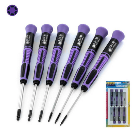 Modelcraft Ball Point Driver Set - PSD1607