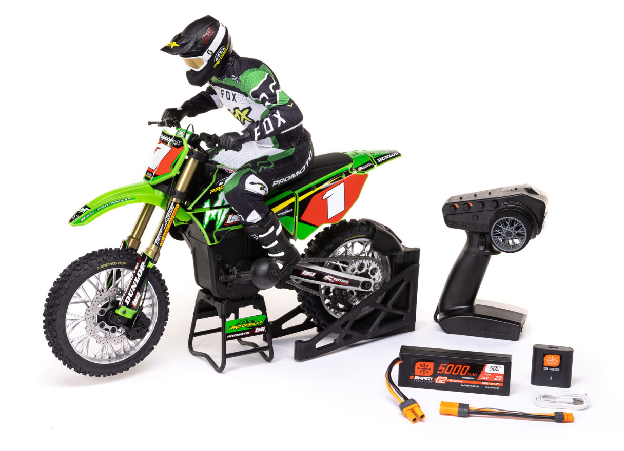 Logic Promoto MX 1/4 Scale RTR Radio Control Motorcycle