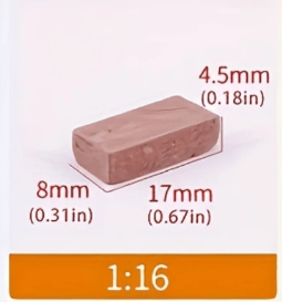 Loose Bricks - 1:16, pk of 50. BR1