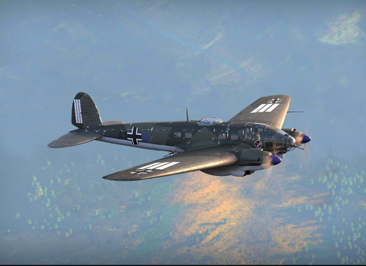 He 111H-3, WWII German Bomber 1/48 - ICM48261