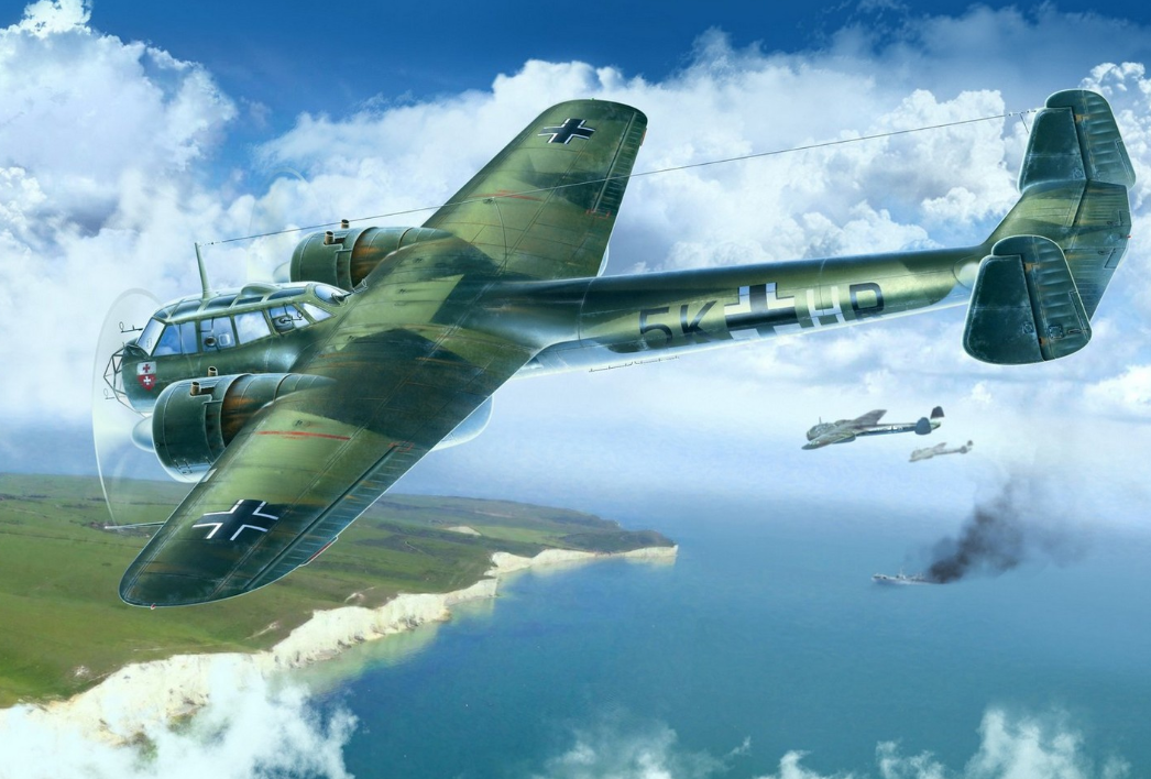 Do 17Z-2, WWII German Bomber 1/48 - ICM48244