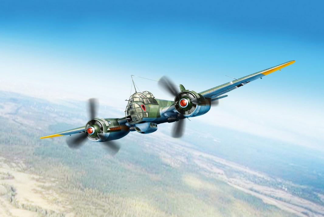 Ju 88A-5, WWII German Bomber 1/48 - ICM48232