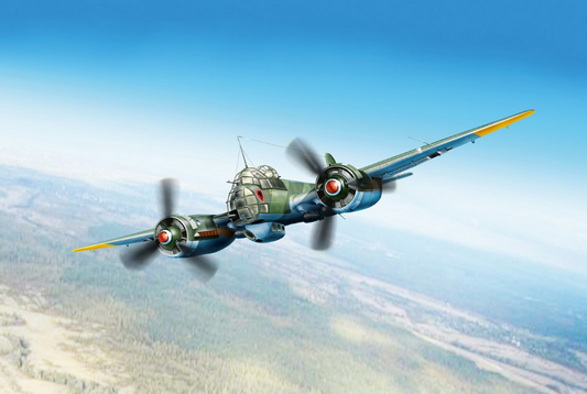 Ju 88A-5, WWII German Bomber 1/48 - ICM48232