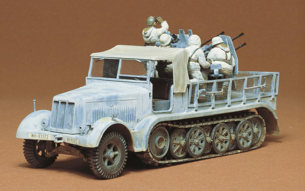 Tamiya - German Half-Track 20mm Flakvierling Sd.Kfz.7/1 1/35 - 35050