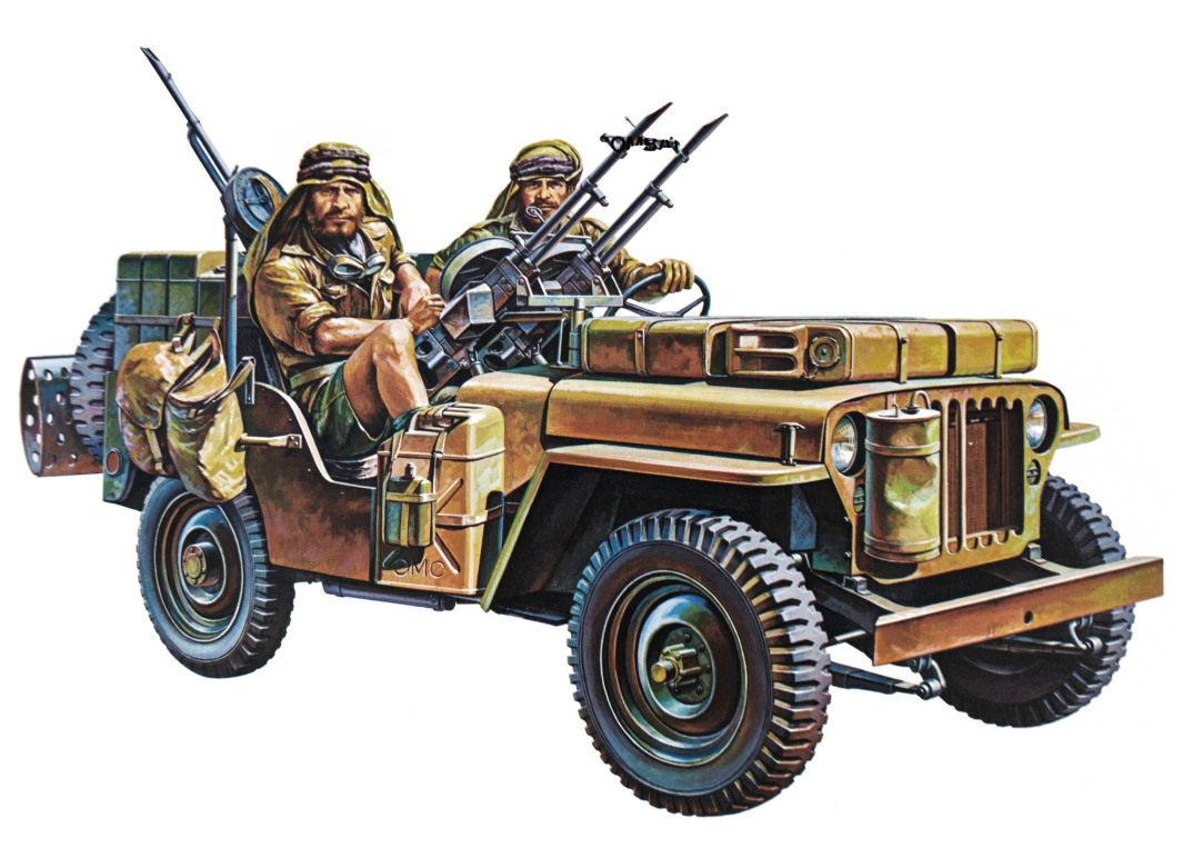 TAMIYA - BRITISH SAS COMMANDO VEHICLE 1/35 - 35033