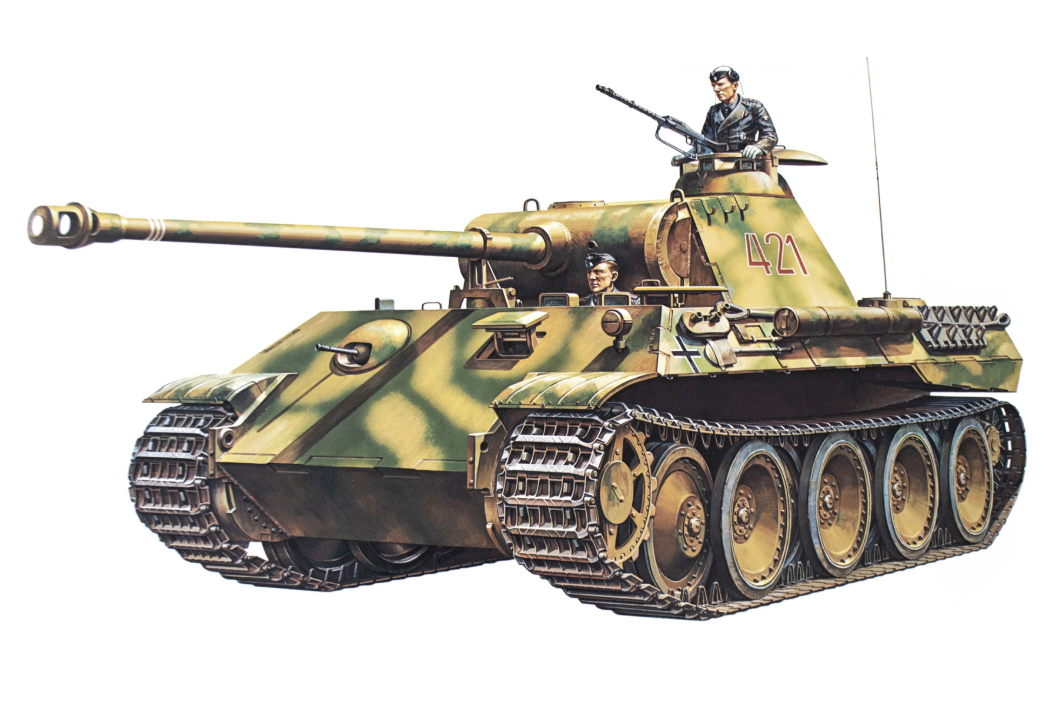 Tamiya - German Panther Medium Tank - 35065