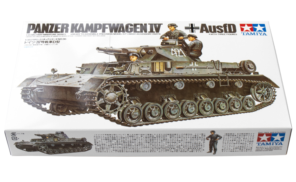 Tamiya - German Pz.Kpw IV Ausf.D Tank - 35096