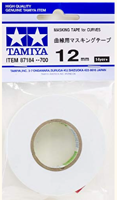 Tamiya 12mm Masking Tape for Curves