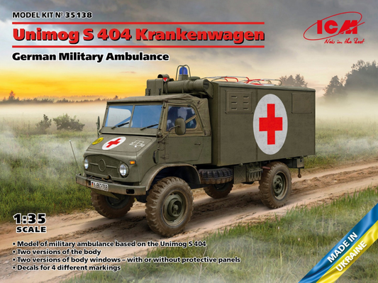 Unimog S 404, German Military Ambulance