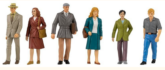 POLA Pedestrians (6) Figure Set 331509