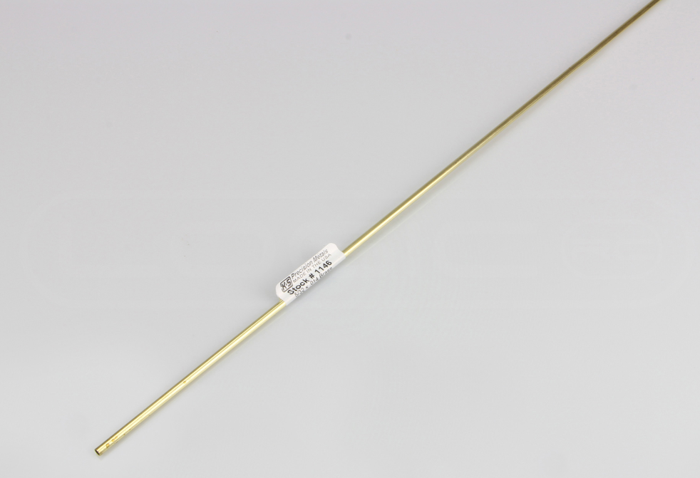 36" Round Brass Tube 5/32"