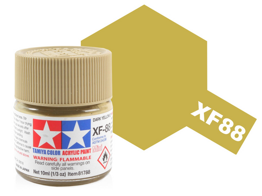 Tamiya XF-88 Dark Yellow 2