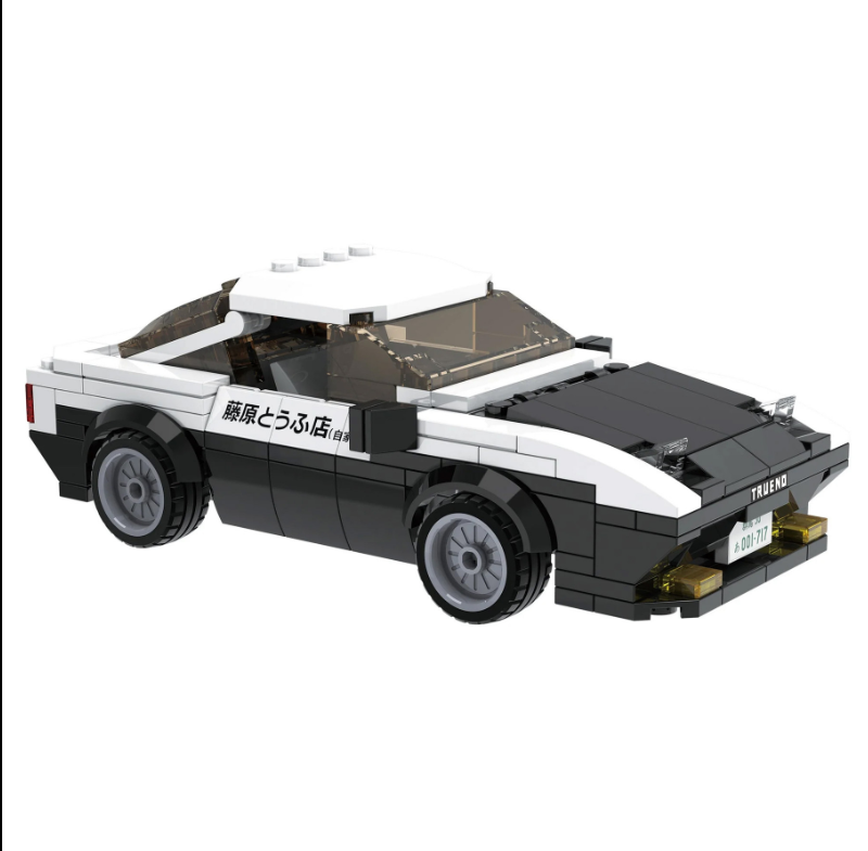 Initial D 1:24 Toyota Trueno AE86 Car - 280 pcs - C55014W
