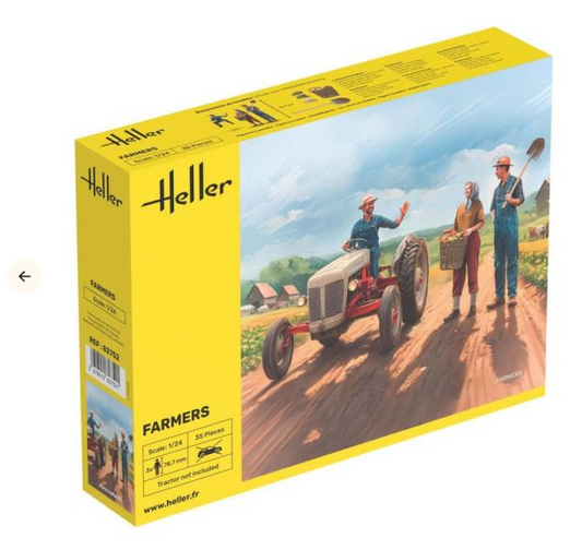 Heller 58752 Farmer Figures 1/24