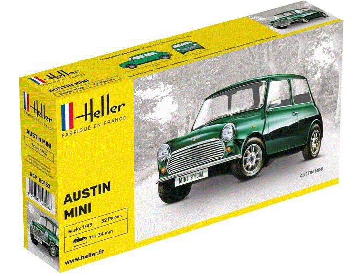 Heller 80153 1/43 Austin Mini Kit