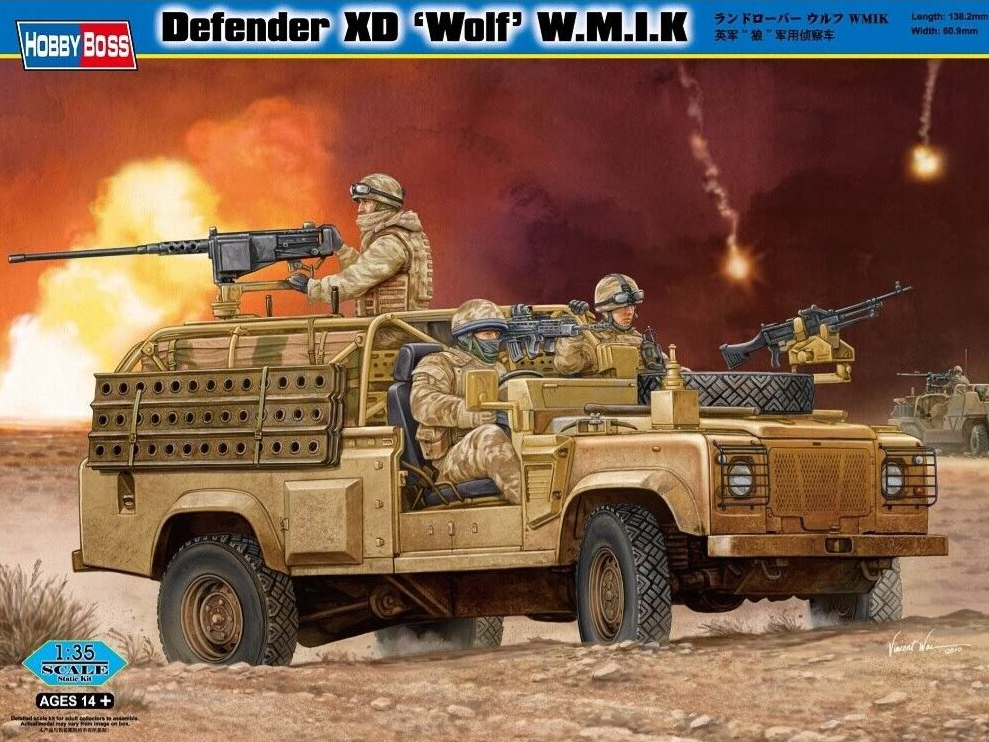 Hobbyboss Land Rover Wolf Kit