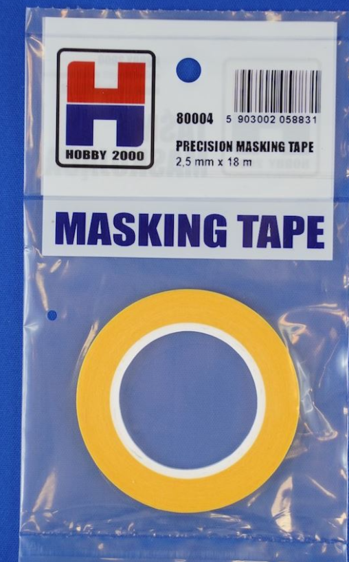 Hobby 2.5mm Precision Masking Tape