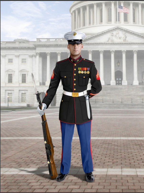 ICM U.S. Marines Sergeant 1:16 Figure