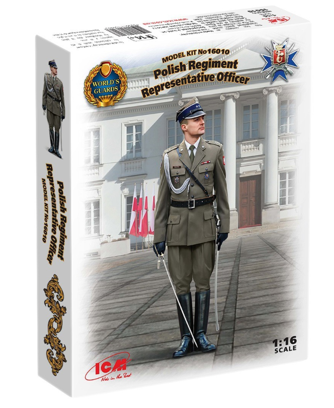 Polish Regiment Representative Officer 1:16 Figure