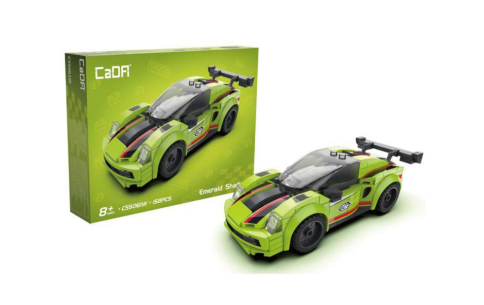 Cada Emerald Shadow Sprint Racing Car - 158 pcs