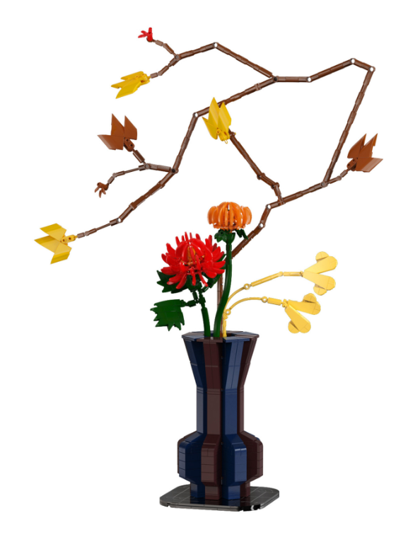 Cada Oriental Floral Art: Autumn - 795 pcs