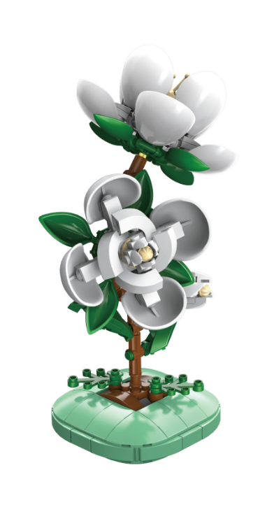 Cada Camellia Building Block Planter - 301 pcs