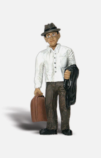 Woodland Scenic - A2531 Traveler with Bag