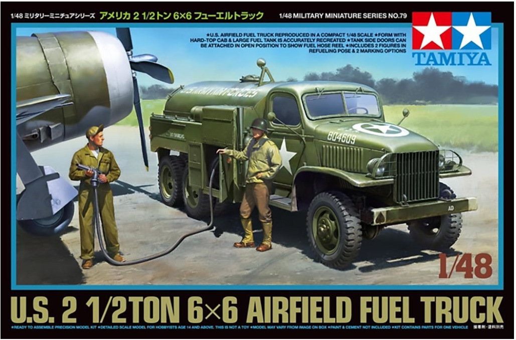 Tamiya - 1/48 US AIRFIELD FUEL TRUCK