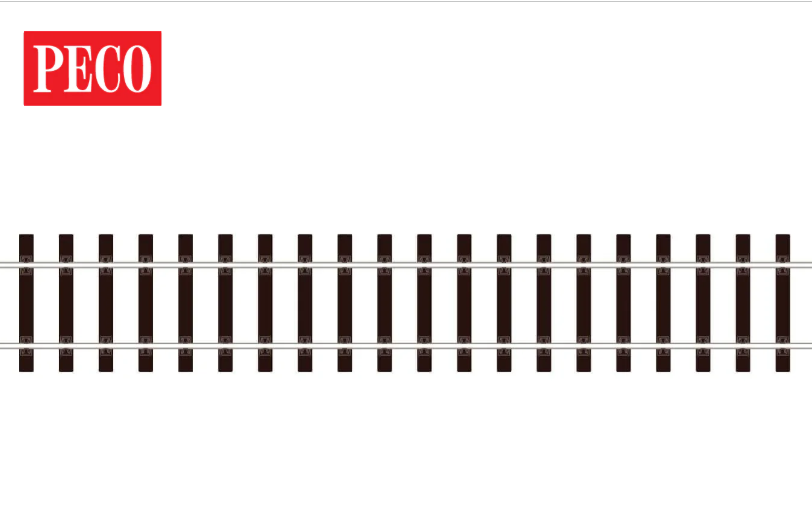PECO Streamline 1 CODE 200 Flexible Track, Wooden Sleeper