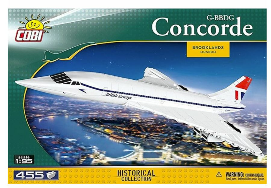 COBI 1917 1/95 Concorde Brick Model
