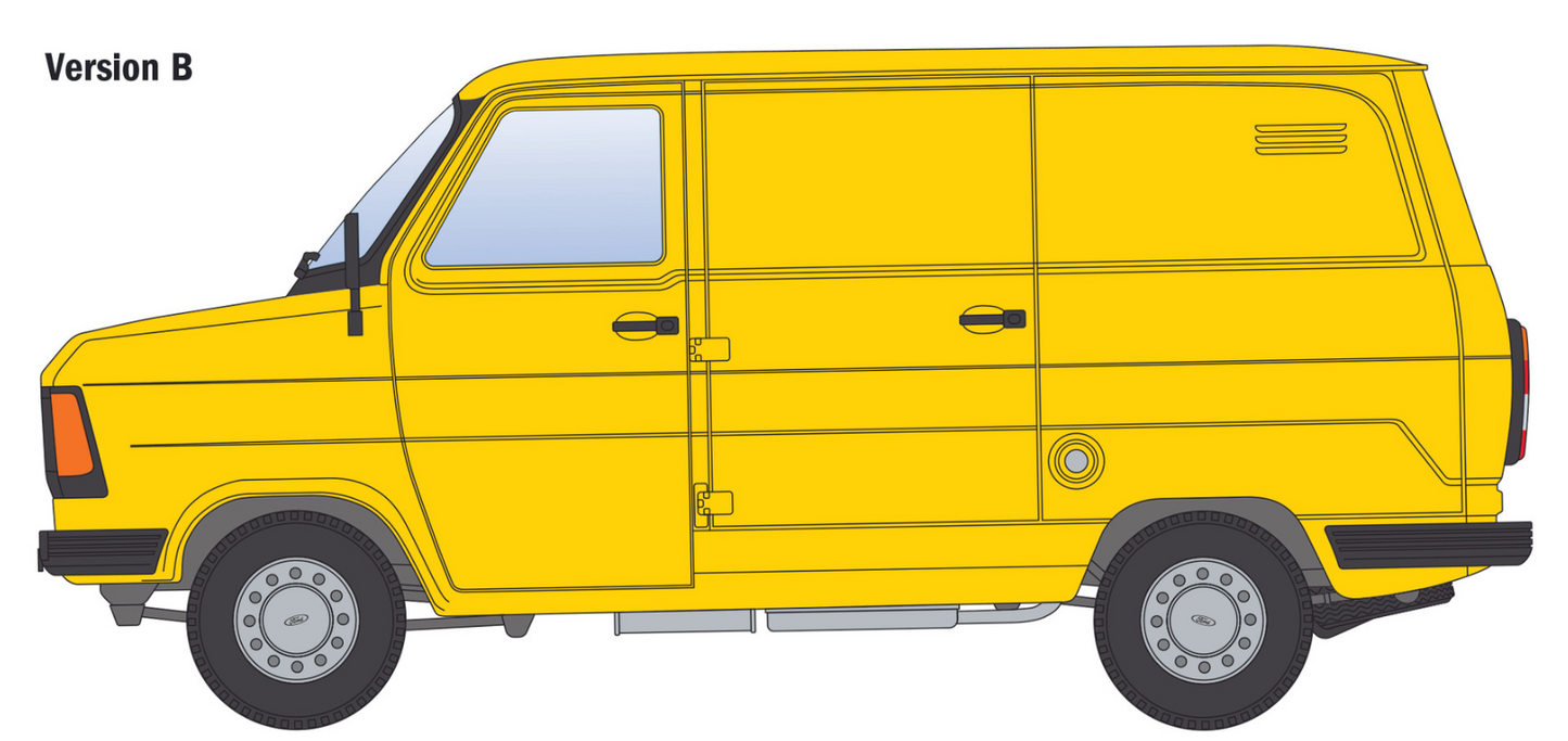 Italeri 1/24 Ford Transit "Italeri" Van 3975