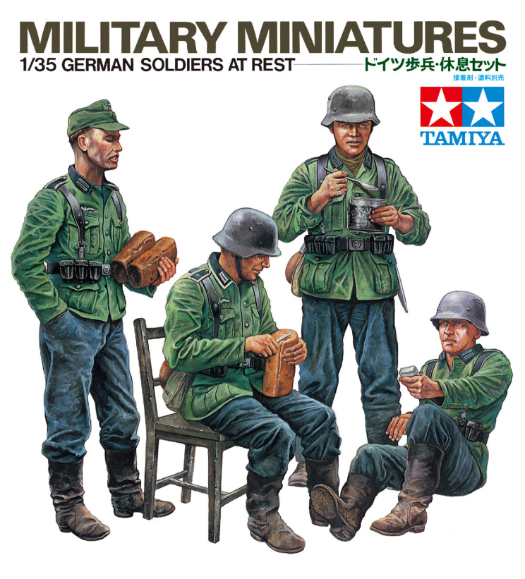 TAMIYA 1/35 German Soldiers at Rest