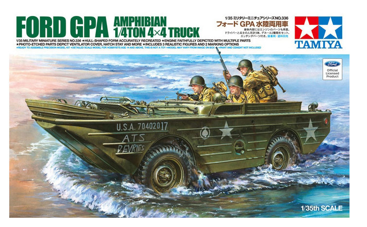 Tamiya - 1/35 Ford GPA Amphibious 4x4 Truck