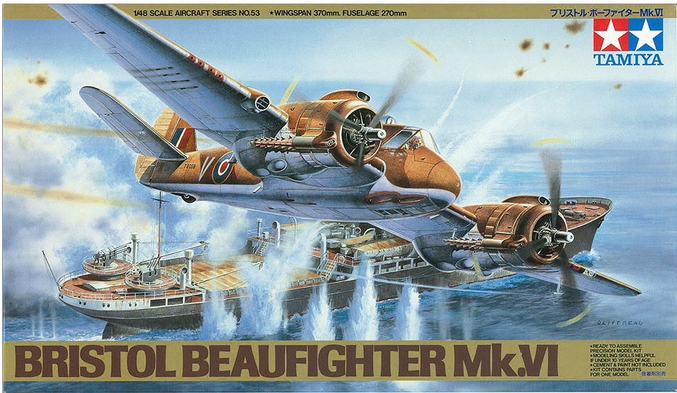 TAMIYA 1/48 Bristol Beaufighter Mk. VI