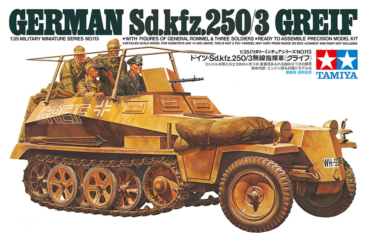 TAMIYA - 1/35 German Sd.Kfz. 250/3 Greif
