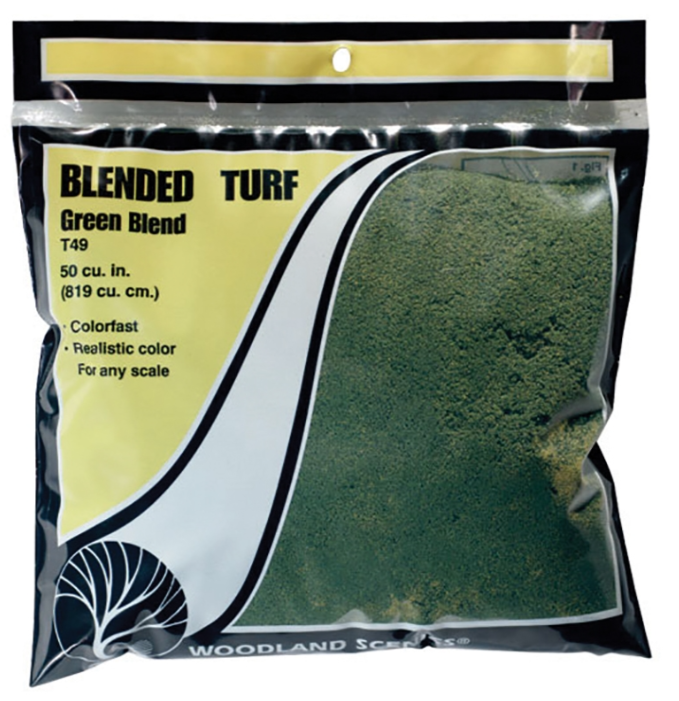Woodland Scenics - Green Blend Fine Turf (Bag)