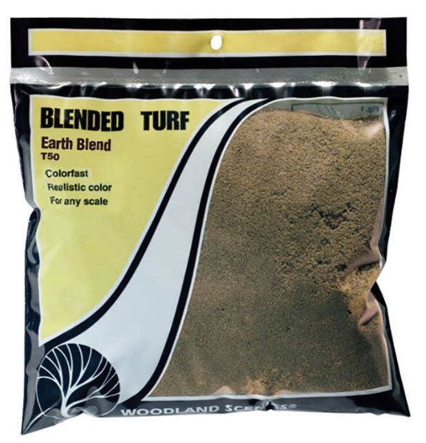 Woodland Scenics - Earth Blend Fine Turf (Bag)