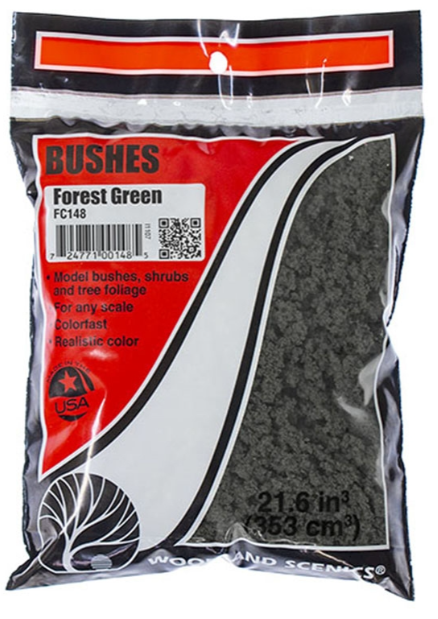 Woodland Scenics - Forest Green Bushes (Bag)