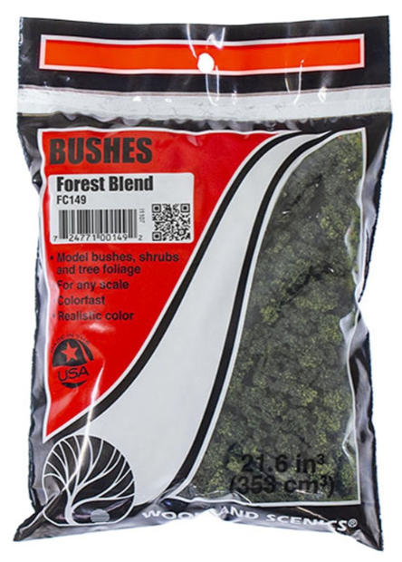 Woodland Scenics - Forest Blend Bushes (Bag)