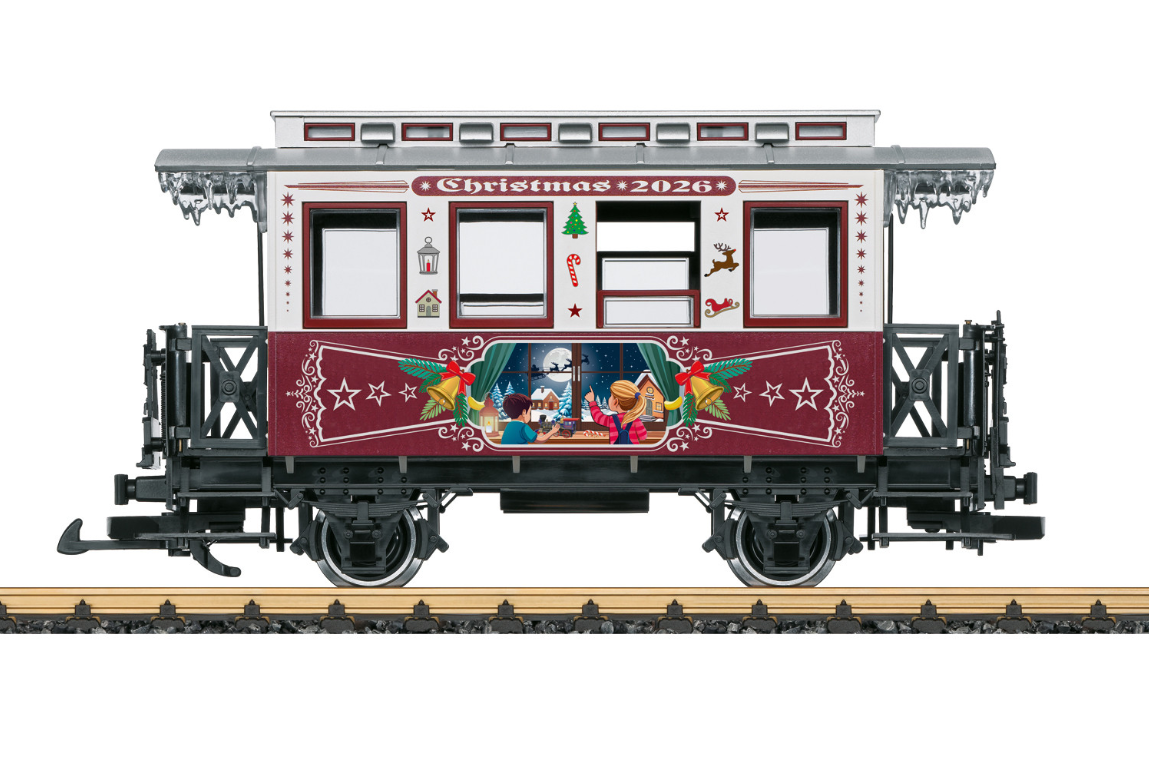LGB G Scale- 2026 Christmas car 36026