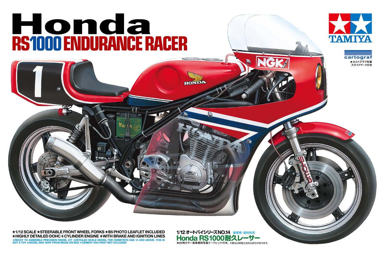 TAMIYA 1/12 Honda RS1000 Endurance Racer 14014