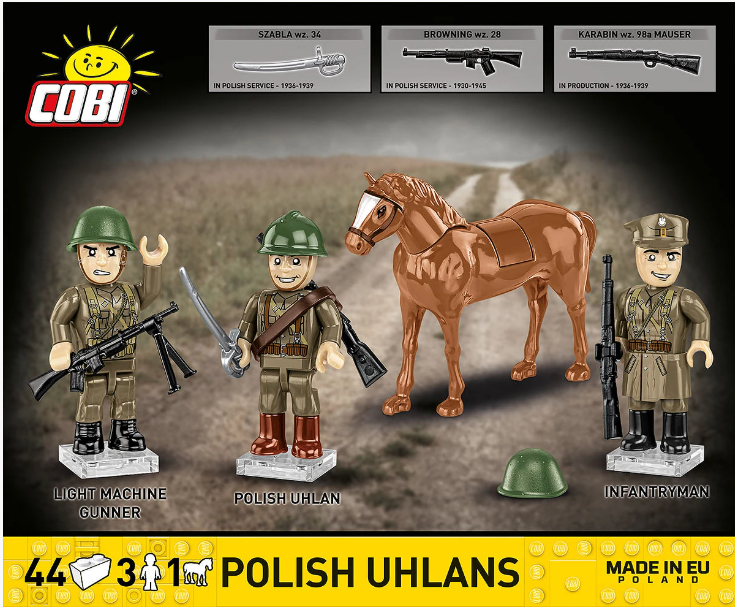 Cobi Polish Uhlans brick models