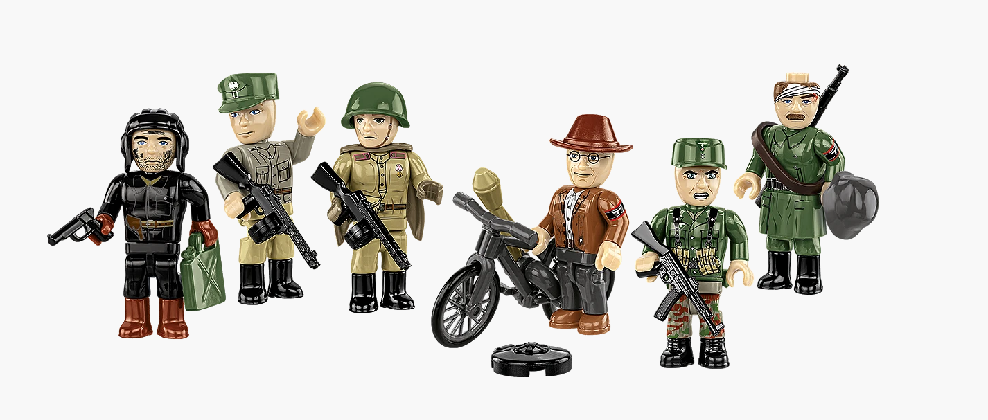 Cobi Battle of Berlin brick models