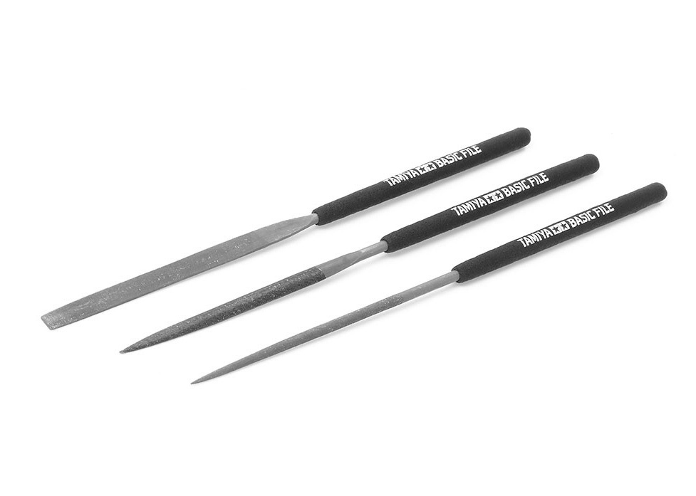 Tamiya Basic File Set Smooth Double Cut