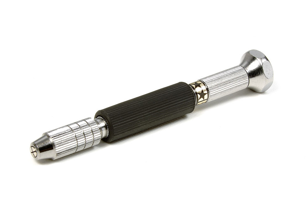 Tamiya Fine Pin Vise D-R (for 0.1mm-3.2mm Drill Bits)