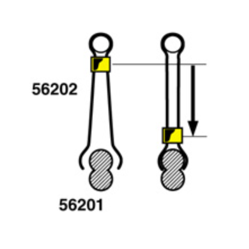 LGB G Scale Catenary Support Wire, 12 pieces