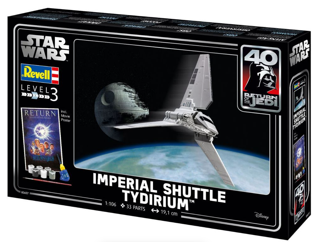 Revell 05657 1/106 Gift Set Imperial Shuttle Tydirium