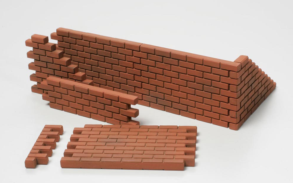 TAMIYA 1/48 BRICK WALL/SAND BAG/BARRICADE
